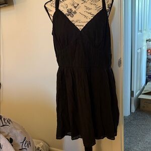 American Eagle Outfitters Black Mini Dress